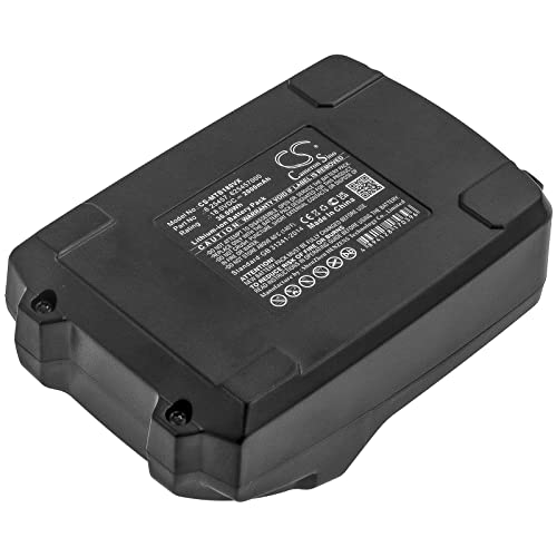 XLAQ 18v Compatible with Battery Metabo 6.25455, 6.25457, 6.25457.00, 6.25459 SSD 18 LTX, SSD 18 LTX 200 BL, SSD18 LT, SSD18 LTX, SSE 18 LTX Compact, SSW 18, SSW 18 LT | The Storepaperoomates Retail Market - Fast Affordable Shopping