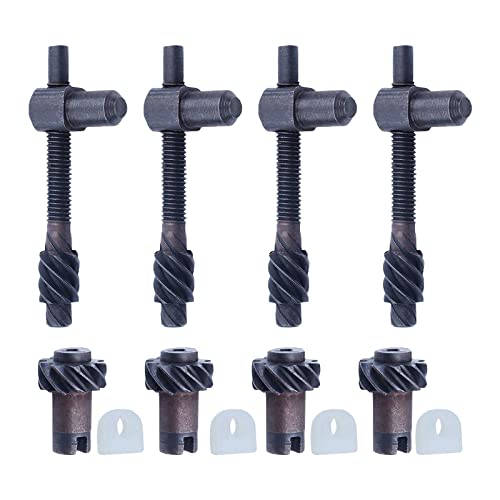 CDIYTOOL Chainsaw Chain Adjuster Tensioner Screw, 4Set Chain Adjuster Tensioner Screw for Hus-qvar-na 435 445 450 Chainsaw 575260403