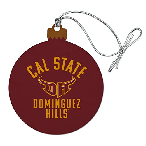 GRAPHICS & MORE California State University Dominguez Hills Toros Logo Wood Christmas Tree Holiday Ornament