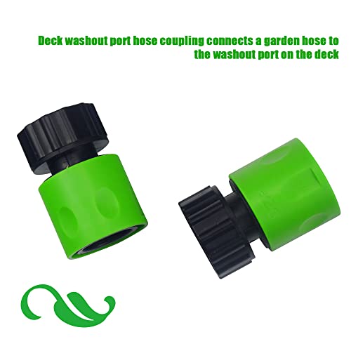 Fennoral 2 Pack 532416405 Washout Port Quick Connect Coupling for H-usqvarna Poulan Riding mowers, Replacement Part Number is 416405 for 2354GXLS Z54R etc. | The Storepaperoomates Retail Market - Fast Affordable Shopping