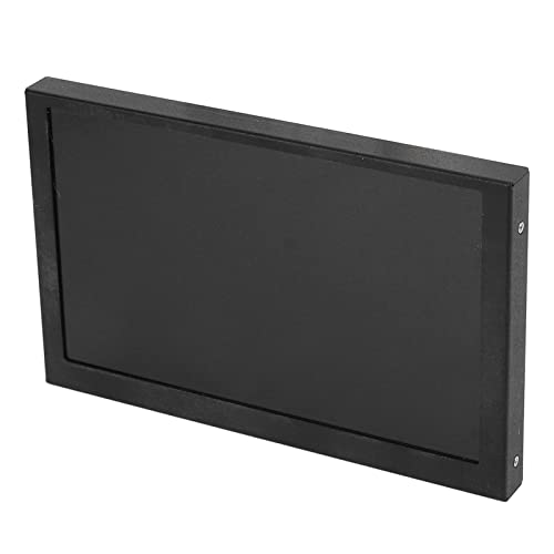 Huleo Mini Monitor, 3.5 inch multitheme Computer Screen with Interchangeable Eye Protection Black