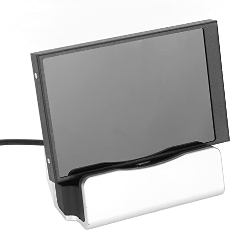 Zunate 3.5 Inch IPS USB Mini Screen, PC CPU RAM HDD Data Monitor, Computer Temperature Display, USB C Sub Screen for PC Computer Case