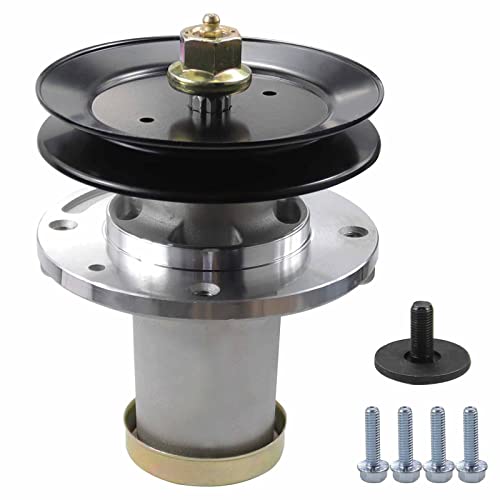 POSEAGLE 539112170 Spindle Assembly with 153535 Pulley Replaces Husqvarna 539112170, 532173436, 532177865, 532153535, 539112171, 173436, 153535, 177865
