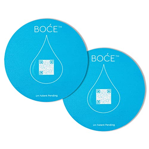 The BOCE Coaster, 2 Pack – Taste Enhancing Drink Coaster, Make Your Beverage Go from Good to Great – Enhance The Taste of Your Drink in 3 Minutes – Works with Water, Alcohol, Coffee – Made in The USA