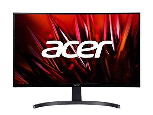 Acer ED273 Pbiipx 27″ Full HD 1920 x 1080 VA 1500R Curved Gaming Monitor | AMD FreeSync Premium | 165Hz Refresh Rate | 1ms (VRB) | ZeroFrame Design | 1 Display Port 1.4 & 2 HDMI 2.0 Ports