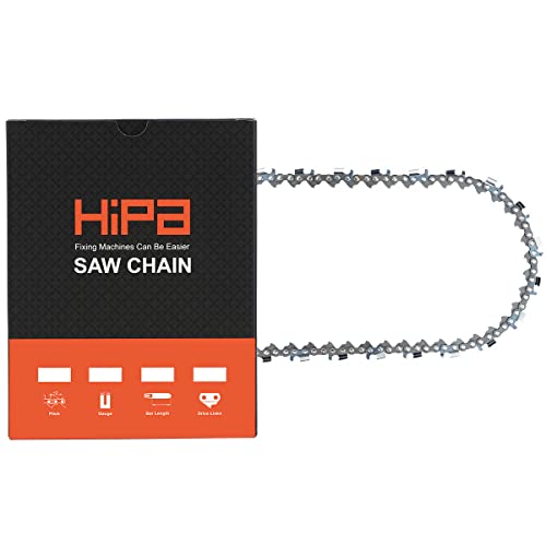 Hipa 32″ 372XP Ripping Chainsaw Chain 3/8 Pitch .050 Gauge 105 Drive Link for Oregon 72RD105G A1EP-RP-105E for Husqvarna 372XP Chainsaw Parts fits Jonsered, Echo, Makita, Poulan, Dolmar