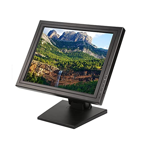 17 Inch Touch Screen LED Monitor POS System Monitor Display VGA USB Retail Life POS Monitor with Multi-Position POS Stand