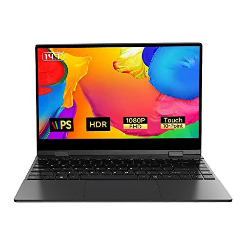 Dopesplay Portable Lapdock Monitor 14.1Inch with Keyboard Built-in 10800mAh Battery 10-Points Touch 1080P HDR IPS Laptop Touchscreen(NO Touch on MAC and iPhones)