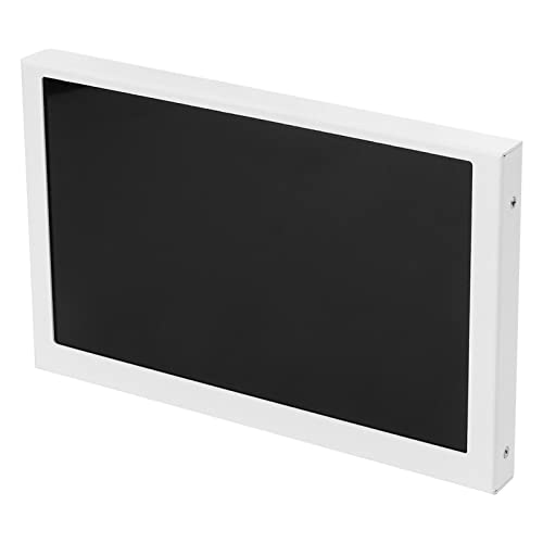 5in IPS Monitor Set, Easy Operation Multi Theme Display Screen 360 Degree Rotation for ITX Chassis(White)