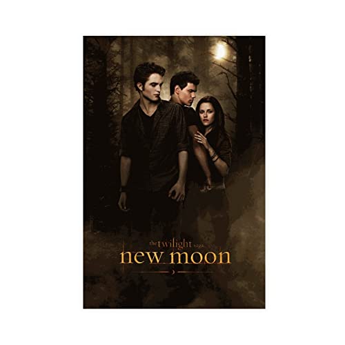 CiNgK Moive Posters The Twilight Saga New Moon Canvas Poster Wall Art Decor Print Picture Paintings for Living Room Bedroom Decoration Style 16x24inch(40x60cm)