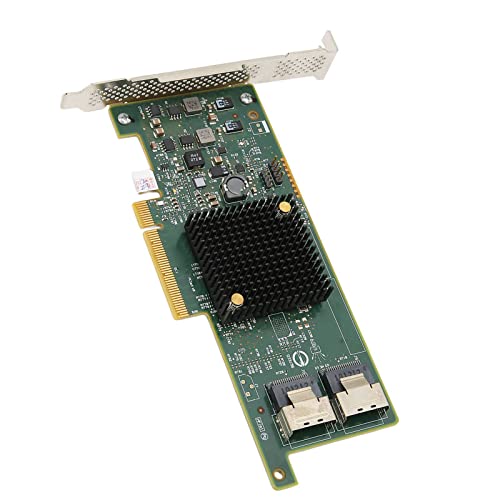 Cosiki ArrayCard, Strong Processing Power PCB Exquisite Craftsmanship ServerAdapter for HDD for Tape Drives for SSD