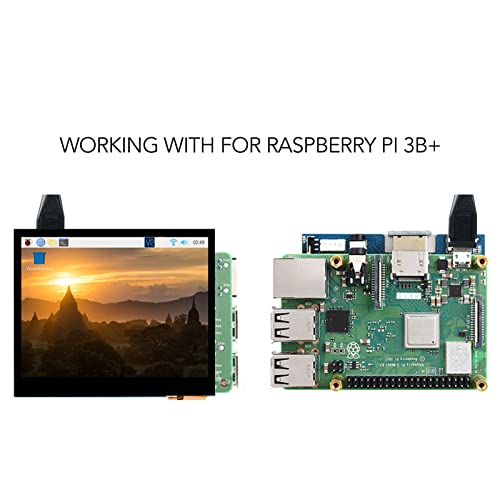 Yoidesu 3.5 Inch IPS Touch Screen for Raspberry Pi, 640×480 Capacitive HDMI LCD Touchscreen Monitor Portable Display with Headphone Interface for Raspberry Pi, Windows 11/10/8.1/8/7 | The Storepaperoomates Retail Market - Fast Affordable Shopping