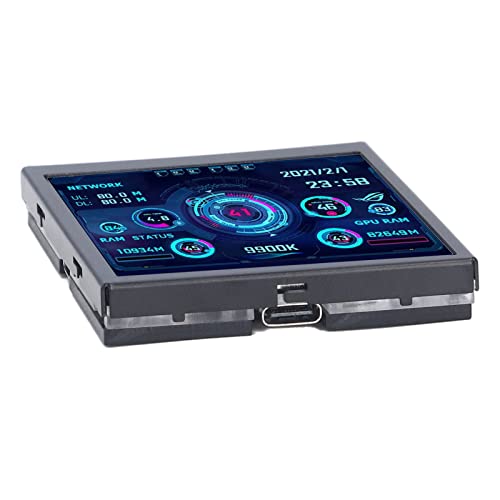 3.5 inch Transparent energysaving typec Secondary Computer Screen Secondary Computer Data Monitor for itx Box Premium