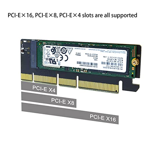 bibididi M.2 Ssd Nvme to Pieceie 3.0 Hard Drive Disk Adapter Card Support 2280 2260 2242 2230 Pieceie X4 X8 X16 Ahci Protocol | The Storepaperoomates Retail Market - Fast Affordable Shopping