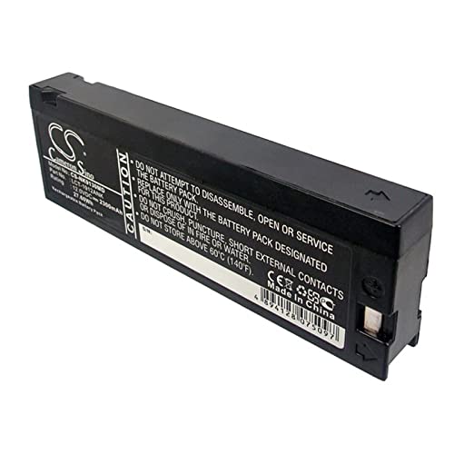GYMSO Battery Replacement for Critikon 9710 Dinamap Plus (Requires 2/, 9720 Dinamap Plus Monitor, Compact TS Monitor, Dinamap Compact, Monitor, Pro 100, TS, VSM 2300mAh