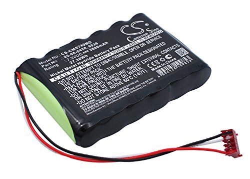 GYMSO Battery Replacement for Cas 750 Monitor, 940X Monitor, NIBP 730, NIBP 740, NIBP 750 Monitor 3800mAh