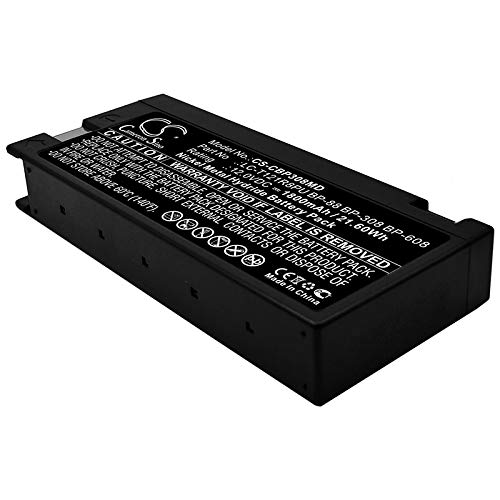 GYMSO Battery Replacement for Spacelabs 146-0055-00, 146-0055-00 3 90308 PC Express, 91367 Monitor, 91369 Monitor 1800mAh