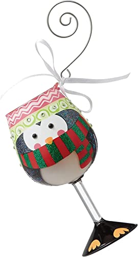 Lolita Glassware Lolita Mini Wine Glass Ornament with Hanging Hook and Gift Box (Dressed For The Holidays, 6009618)