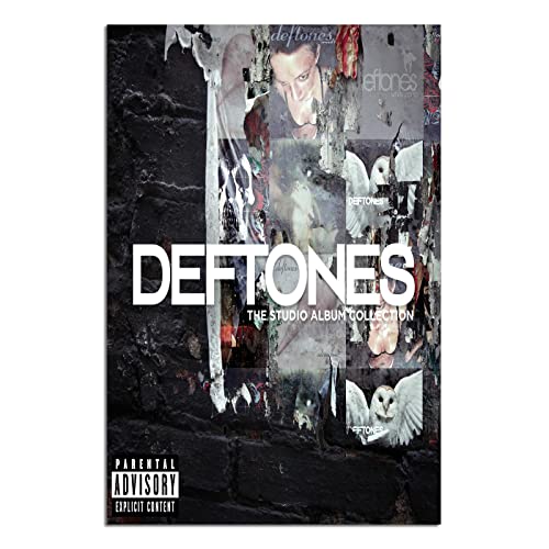 Deftones Poster Music Album Poster Art Wall Canvas Pictures for Modern Office Decor Vintage Prints 12″ x 18″ Unframed