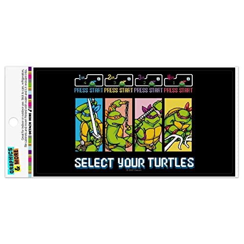Graphics and More Teenage Mutant Ninja Turtles Select Your Turtles Automotive Car Refrigerator Locker Vinyl Magnet