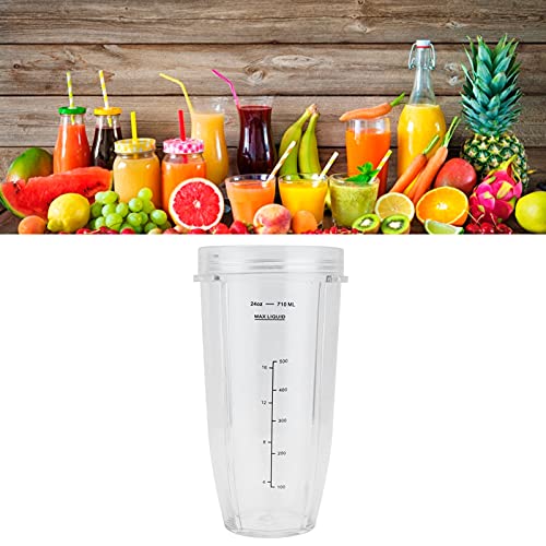Jar Cups, 24Oz Replacement Cup Blender Cup Container Fit for Nutri Ninja 1000W Blender Accessories | The Storepaperoomates Retail Market - Fast Affordable Shopping