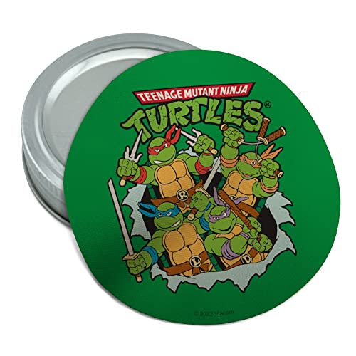 Teenage Mutant Ninja Turtles Group Retro Round Rubber Non-Slip Jar Gripper Lid Opener
