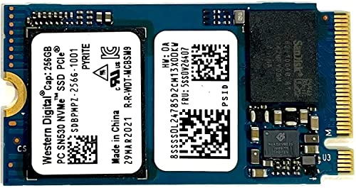 Oydisen WDc 256GB M.2 PCI-e NVME Internal SN530 Solid State Drive 42mm 2242 Form Factor M Key, OEM Package
