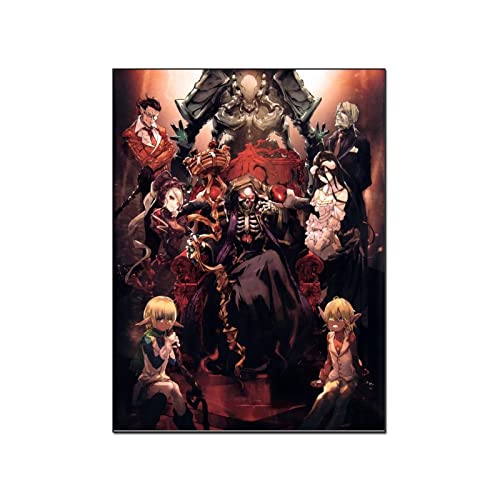 Overlord Posters Anime Wall ArtPosters and Print Art Prints for Living Room Decor Room Decor16x20inch(40x51cm)