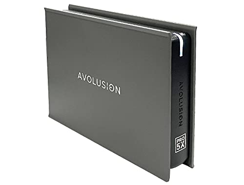 Avolusion Mini Pro-5X 1TB USB 3.0 Portable External Gaming PS4 Hard Drive – Grey (Pre-Formatted) – 2 Year Warranty