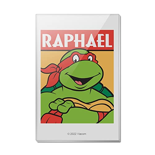 Teenage Mutant Ninja Turtles Raphael Rectangle Acrylic Fridge Refrigerator Magnet