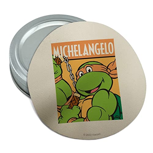 Teenage Mutant Ninja Turtles Michelangelo Round Rubber Non-Slip Jar Gripper Lid Opener
