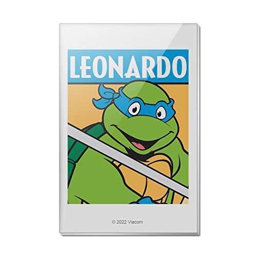 Teenage Mutant Ninja Turtles Leonardo Rectangle Acrylic Fridge Refrigerator Magnet