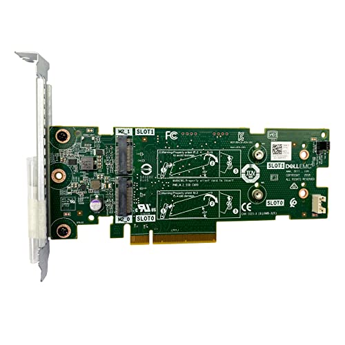 BestParts New PCIE X8 to M.2 BOSS Adapter Card Compatible with Dell PowerEdge R740 7HYY4 Boot Optimized Storage 22×80 SSD Not Included