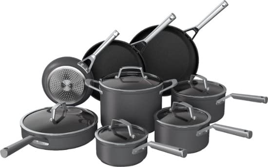 Ninja Foodi C39600 NeverStick Cookware Set 13 Piece Pots and Pans Non Stick Coating Kitchen Set Dishwasher & Oven Safe with Tempered Glass Lids | The Storepaperoomates Retail Market - Fast Affordable Shopping