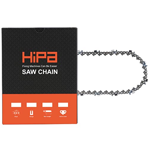Hipa E84 455 24 inch Chainsaw Chain 3/8 .050″ 84 DL Skip Sequence Semi Chisel Chain for Husqvarna 455 460 Rancher Stihl 044 MS260 MS290 MS310 MS360 Chainsaw Oregon chainsaw Carbide chainsaw chain