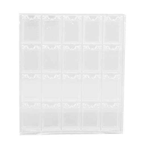 20 Grids Nail Storage Box, Detachable Transparent Multifunctional Jewelry Grid Organizer Nail Storage Grid Adjustable Storage Boxes | The Storepaperoomates Retail Market - Fast Affordable Shopping