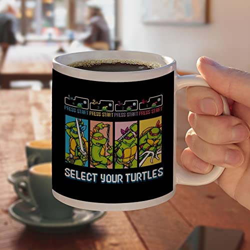 Teenage Mutant Ninja Turtles Select Your Turtles Ceramic Coffee Mug, Novelty Gift Mugs for Coffee, Tea and Hot Drinks, 11oz, White | The Storepaperoomates Retail Market - Fast Affordable Shopping