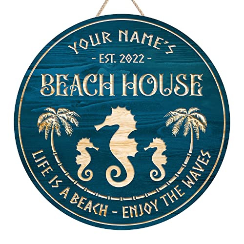 Artsy Woodsy Custom Tiki Bar All Over Printed Wood Sign, Not Real Engraved or LED Sign, 8″ 12” 18”, Summer Decor Lounge Hut Beach House Backyard Bar Grill Pool Luau Party Patio Porch Man Cave Home Pub (08)