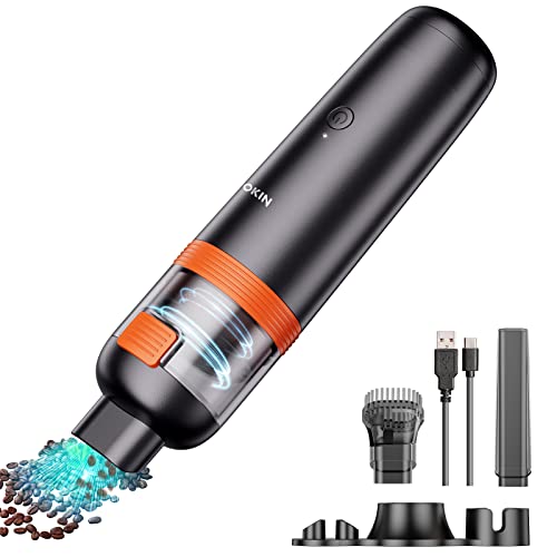 iMMDOKIN Handheld Vacuum Cordless,15000Pa Powerful Suction,35 Mins Runtime Portable Rechargeable Mini Vacuum Cleaner for Home/Pet Hair/Office, Small Car Vacuum 100W Lightweight 1.3lbs