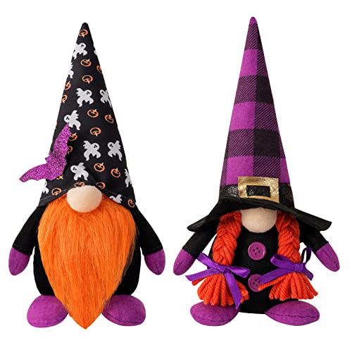 DAVID ROCCO Christmas Decoration,2 Pack Halloween Table Decorations,Kids Gift Home Ornaments Holiday Tabletop Decorations,Christmas Decoration Party Supplier Kids Gifts