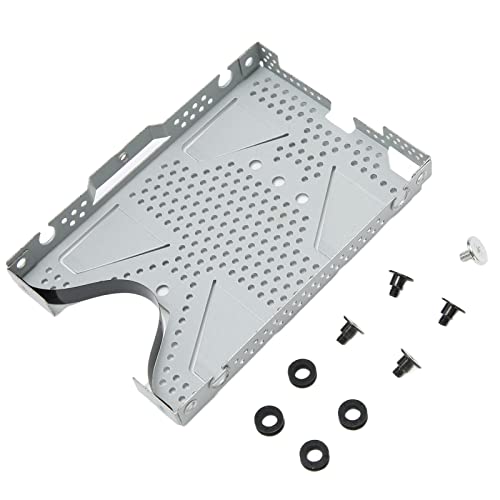 RANNYY Hard Disk Holder, Hard Disk Drive Mounting Bracket Replacement Metal Hard Drive Caddy for PS4 Slim Console