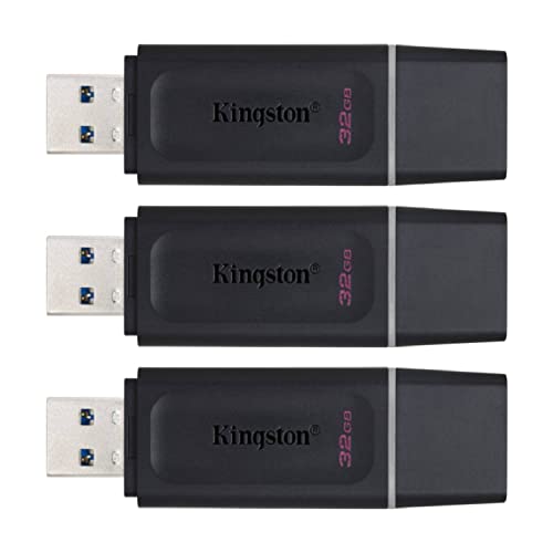Kingston 32GB DataTraveler Exodia Flash Drive – DTX/32GB (3 Pack)