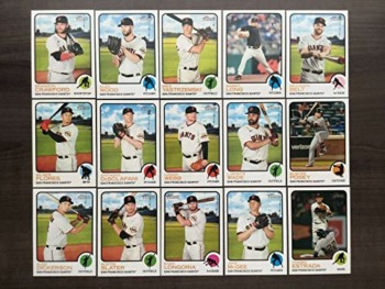 2022 Topps Heritage No SP Baseball San Francisco Giants Base MLB Hand Collated Team Set in Near Mint to Mint Condition of 15 Cards #11 Mike Yastrzemski #13 Buster Posey #14 Evan Longoria #91 Alex Dickerson #95 Brandon Crawford #129 Wilmer Flores #236 Aust | The Storepaperoomates Retail Market - Fast Affordable Shopping