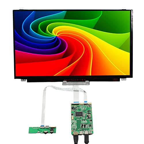 FanyiTek 15.6 inch B156HAN01 1 EDP 1920×1080 IPS LCD Screen and Type C HD-MI Mini Controller Board
