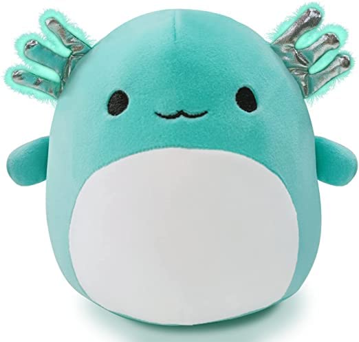 8 Inch Axolotl Plush Stuffed Animals, Soft Cuddly Axolotl Pillow Toy Kawaii Gift for Kids