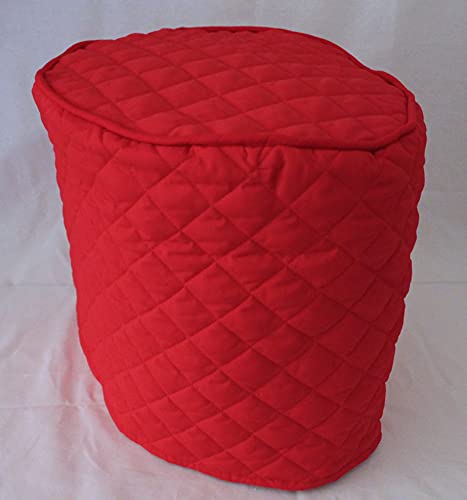 Simple Home Inspirations Quilted Cover Compatible with Ninja Foodi Pressure Cooker (6.5Qt, Red)