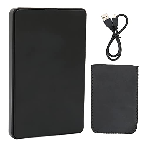 Portable External Hard Drive, USB 2.0 80GB High Speed External Hard Drive HDD, 2.5in Storage Hard Disk Data Transfer for PC Computer Laptop (80GB)