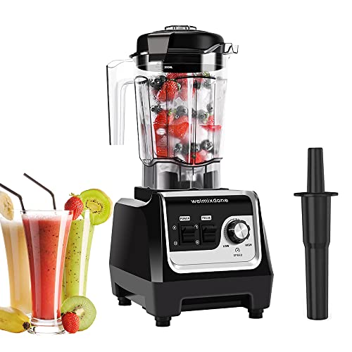 Professional Blender for Shakes and Smoothies, Countertop Blender for home and commercial use ,High power heavy duty commercial blender 68 OZ Total Crushing for Smoothie Maker, Ice, Frozen Dessert, Soup
