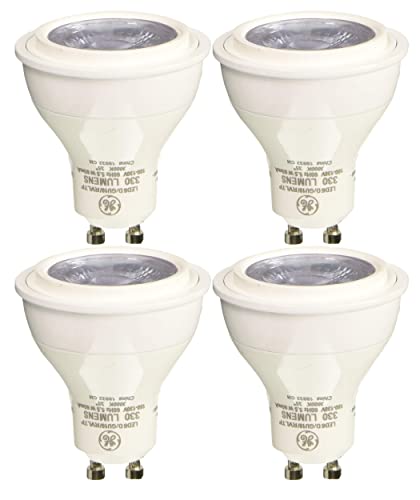 GE Lighting (4 Bulbs) 35684 Reveal LED 5.5-watt (50-watt Replacement), 330-lumen MR16 Light Bulb with GU10 Base
