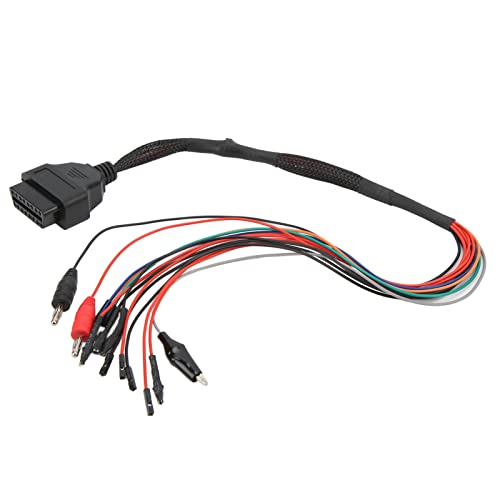 Kadimendium Car Diagnostic Adapter, Reliable OBD2 Pinout Connector for Car MPPS V21